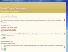 Tablet Screenshot of blog.denisjtorresg.info
